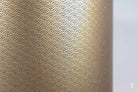 Drum Lampshade 30cm Ocean Waves Grey/Gold Lampshade