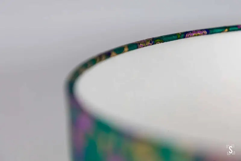 Drum Lampshade 30cm Sarasa Green Lampshade