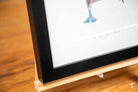 Framed Sassy Booby Print - 21cm x 30cm - Art Prints