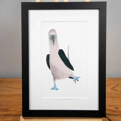 Sassy Booby - Framed Print - 21cm x 30cm