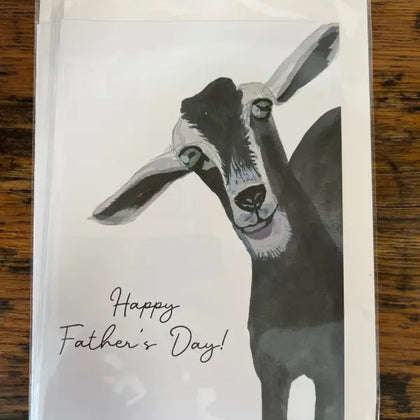 Goat - Greeting Card - A5 - Happy Father's Day