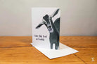 Goat - Greeting Card - A5 - I am the Kid in Kiddo - SQUUSHED
