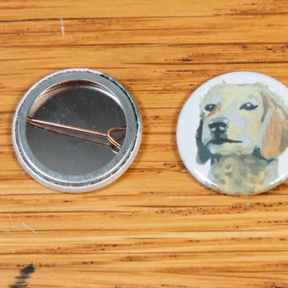 Golden Retriever - Badge - 25mm