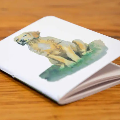 Golden Retriever - Pocket Notebook