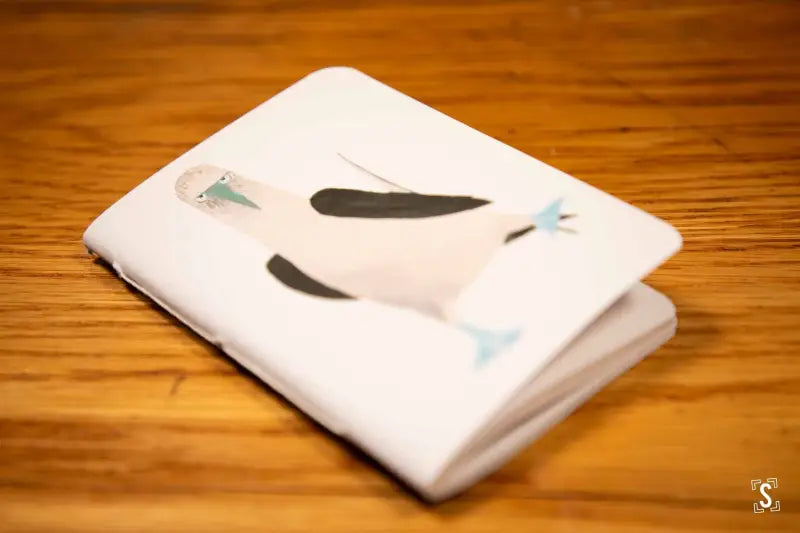 Handmade Pocket Notebook - Booby - Handmade Books