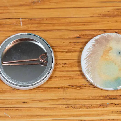 Hedgehog - Badge - 25mm