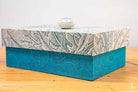 Keepsake Box - Greenery Medium Grey/Green - Okinawa Navy - Keepsake Box