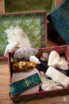 Decorative boxes with textiles at the Keepsake Box Making Workshop on September 14, 2024