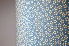 Lampshade - Drum - 40cm - Small Flowers - Blue/White - Lampshade