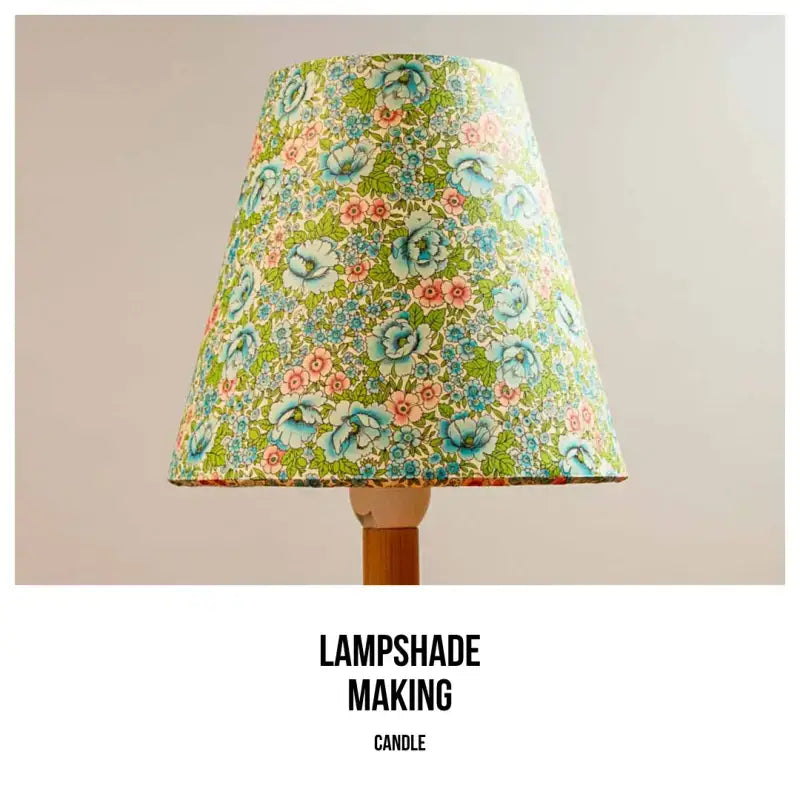 Lampshade Making Workshop - June 8 2025 - 1x Candle - Ticket