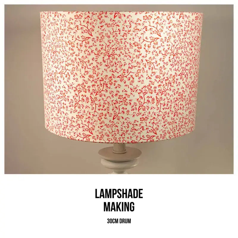 Lampshade Making Workshop - June 8 2025 - 30cm Drum - Ticket