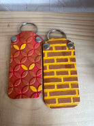 Leather Keyring - SQUUSHED