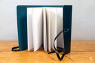 Long Stitch - Journal - A5 - Buttero Leather Blue - Munken White - Journal