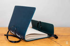 Long Stitch - Journal - A5 - Buttero Leather Blue - Munken White - Journal