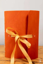 Long Stitch - Journal - A5 - Buttero Leather Orange - Autumn Eco Kraft - Journal