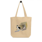 Organic Cotton Tote Bag featuring a bird illustration from Booby Trap collection