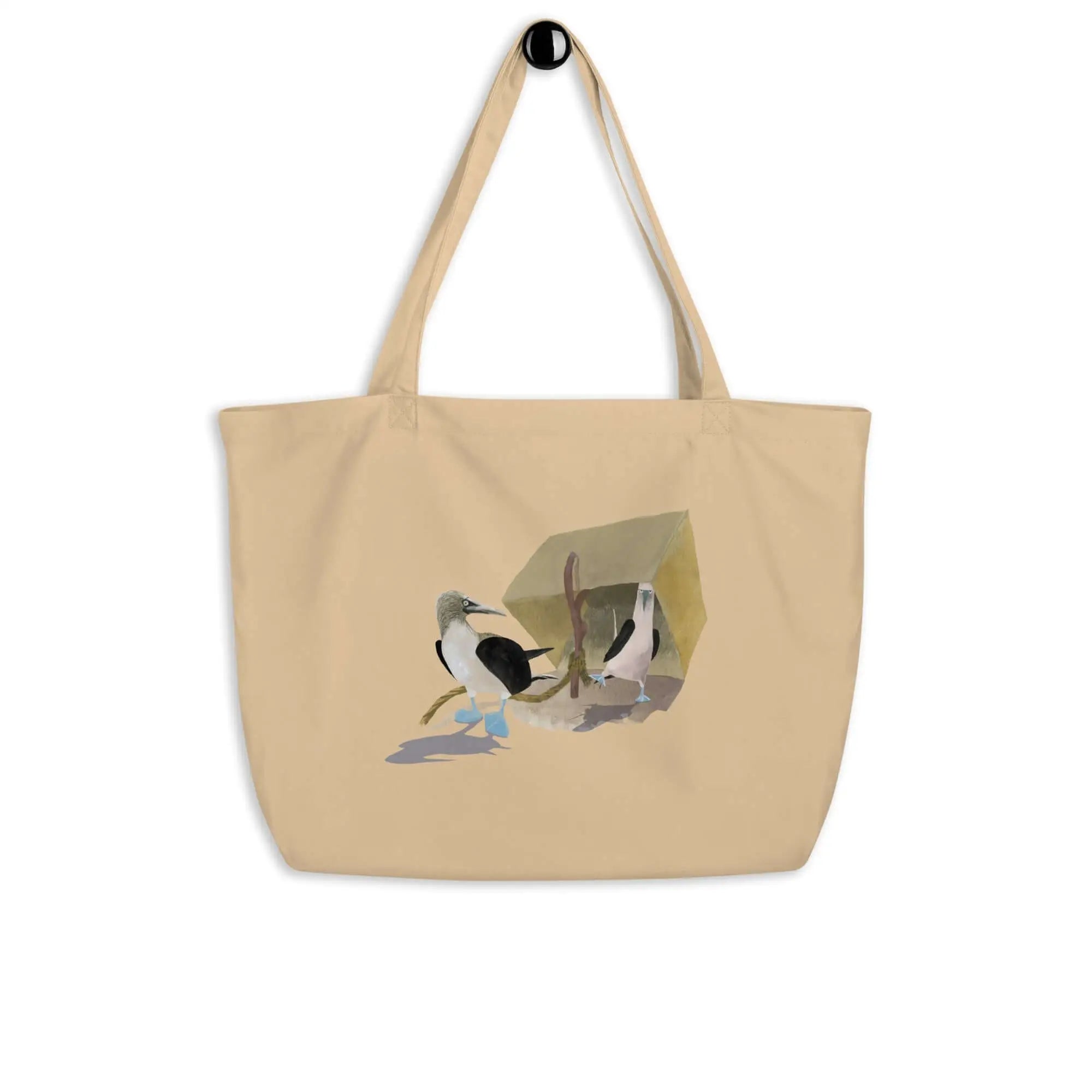 Organic cotton tote bag with bird design from Booby Trap