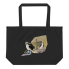 Organic Cotton Tote Bag with Bird Design | Booby Trap | Large