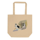 Organic Cotton Tote Bag with Bird Design by Booby Trap