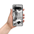 Samsung phone case with graphic abstract design