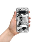 Samsung phone case in graphic abstract design