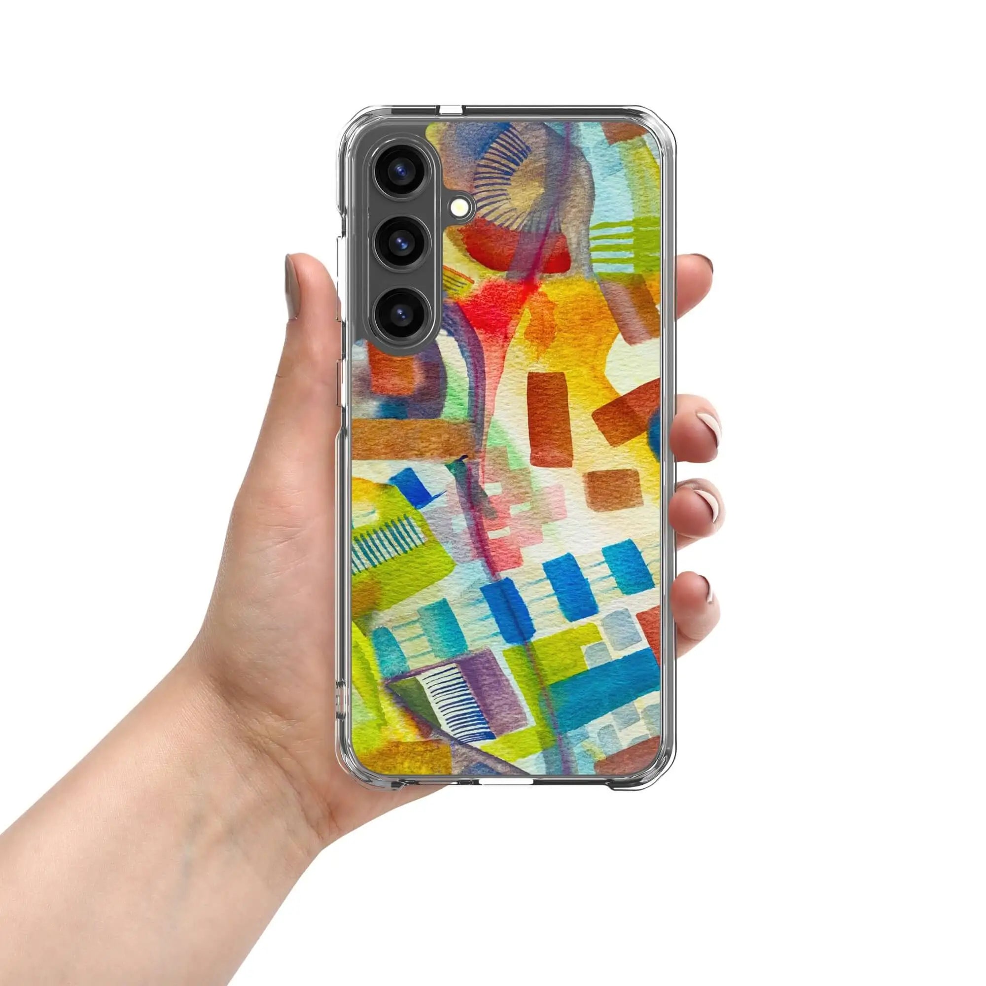 Samsung Case | Vibrant Abstract Phone Case with Colorful Painting