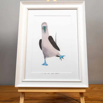 Sassy Booby - Framed Print - 26cm x 35cm