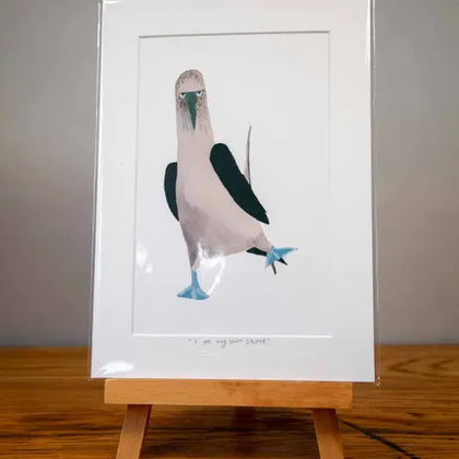 Sassy Booby - Mounted Print