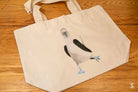 Sassy Booby - Toggle Tote Bag - Organic Cotton - 34cm x 34cm x 17cm - Bag