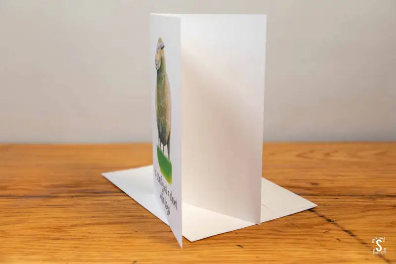 Sheep - Greeting Card - A5 - As Comfy as a Cloud with Legs - SQUUSHED