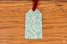Small Scene - Leather Christmas Decoration - SQUUSHED