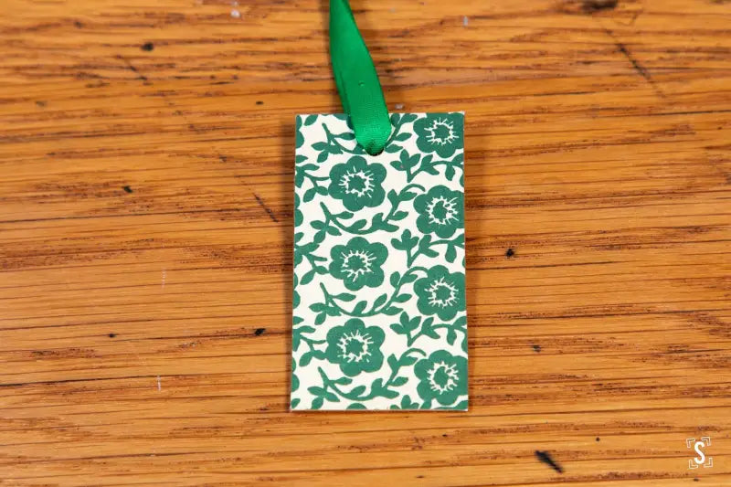 Small Scene - Leather Christmas Decoration - SQUUSHED