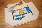 There’s Great Drying Out - Toggle Tote Bag - Organic Cotton - 34cm x 34cm x 17cm - Bag