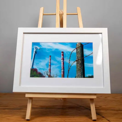 Towers - Framed Print - 21cm x 30cm