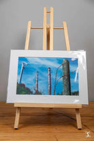 Towers - Mounted Print - SQUUSHED