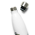Water Bottle | Loonar Landing - Stainless steel bottle with black lid and silver cap