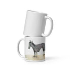 White Mug with Horse Design | Donkeydog